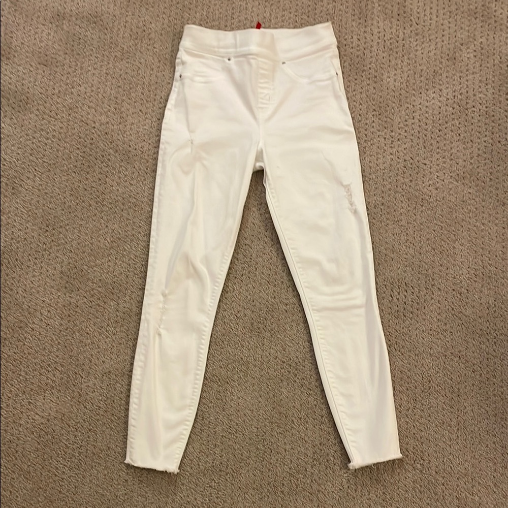 SPANX White High-Rise Pants